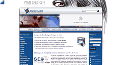 Desktop Screenshot of 3dwebstudio.com.br